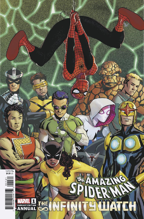 AMAZING SPIDER-MAN ANNUAL 1 MIKE MCKONE INFINITY WATCH VARIANT [IW]