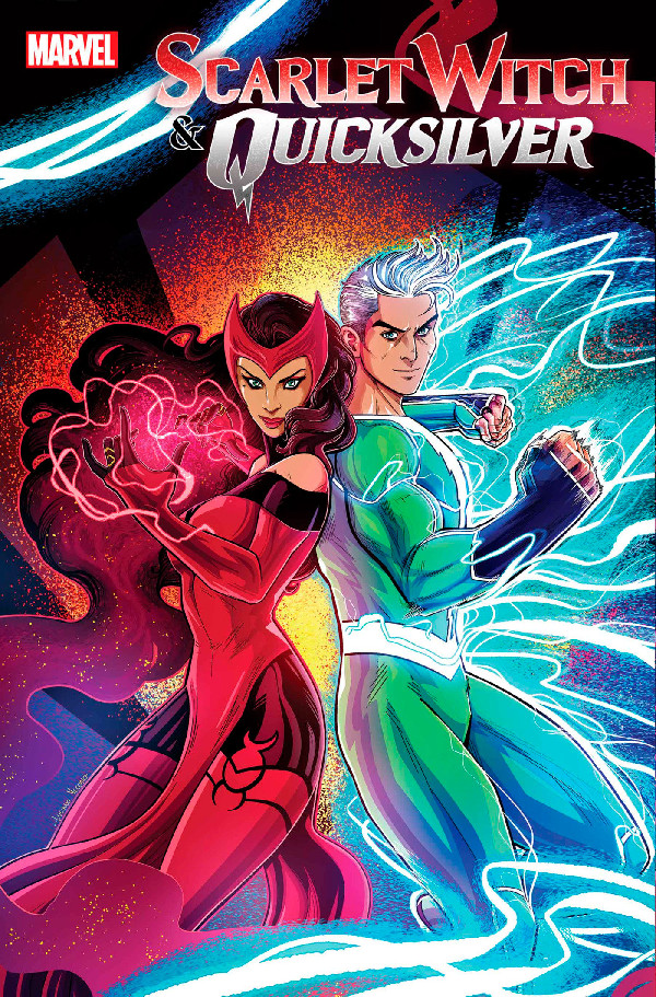 SCARLET WITCH & QUICKSILVER 1 LUCIANO VECCHIO FOIL VARIANT