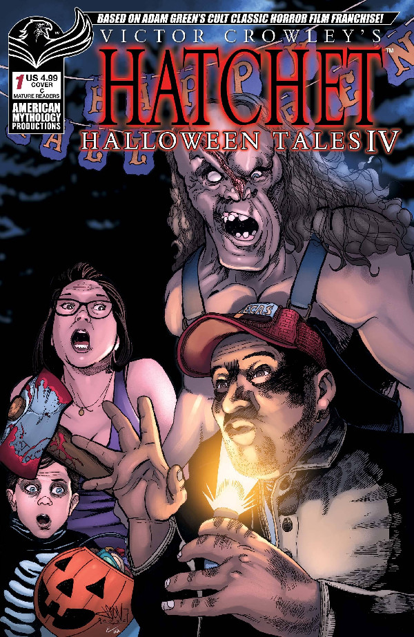 VICTOR CROWLEY HATCHET HALLOWEEN TALES IV 1 CVR C