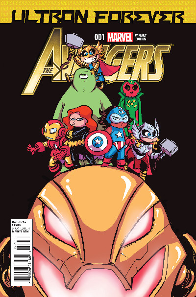 AVENGERS ULTRON FOREVER 1 YOUNG VARIANT