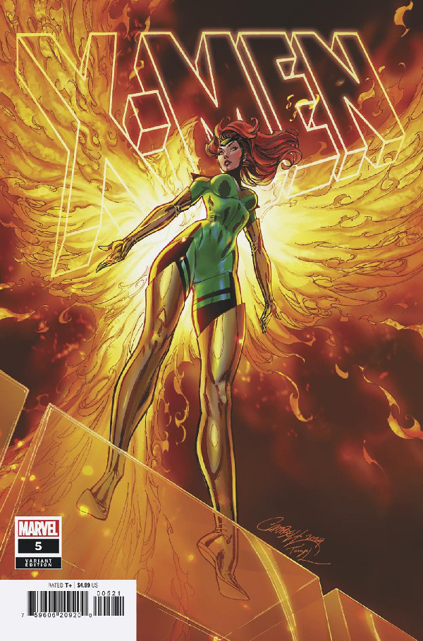 X-MEN 5 J. SCOTT CAMPBELL JEAN GREY VARIANT