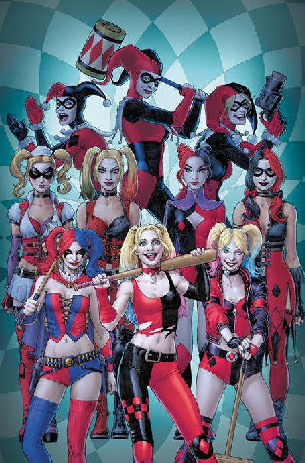 HARLEY QUINN 43 CVR D NICOLA SCOTT ARTIST SPOTLIGHT CARD STOCK VAR