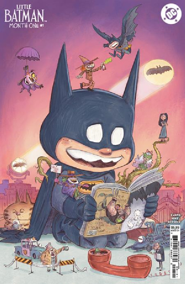 LITTLE BATMAN MONTH ONE 1 (OF 4) CVR B PATRICK BALLESTEROS CARD STOCK VAR