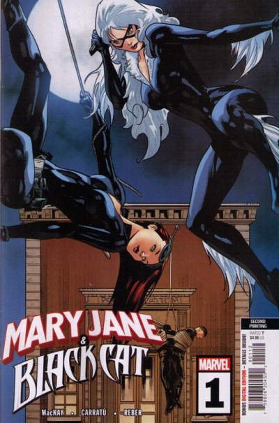 MARY JANE & BLACK CAT 1 BAZALDUA 2nd PRINTING VARIANT