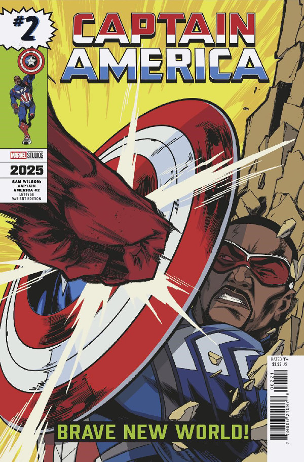 SAM WILSON, CAPTAIN AMERICA 2 KHARY RANDOLPH MARVEL STUDIOS VARIANT