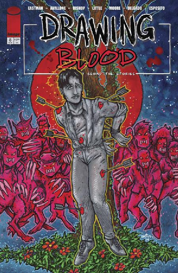 DRAWING BLOOD 8 (OF 12) CVR A KEVIN EASTMAN