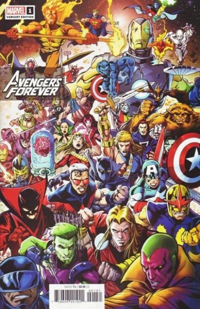 AVENGERS FOREVER 1 PACHECO REMASTERED VARIANT