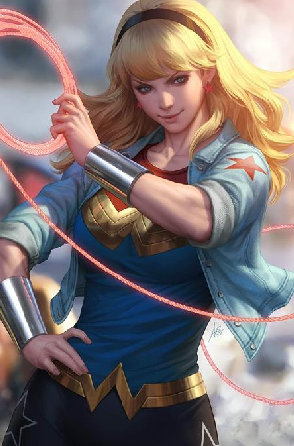 WONDER WOMAN 13 CVR C STANLEY ARTGERM LAU CARD STOCK VAR (ABSOLUTE POWER)