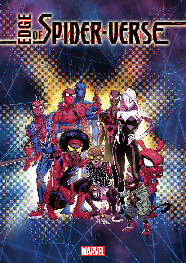 EDGE OF SPIDER-VERSE 4 PETE WOODS HOMAGE VARIANT