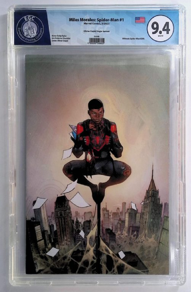 MILES MORALES: SPIDER-MAN 1 COIPEL VIRGIN VARIANT