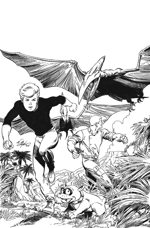 JONNY QUEST 1 LAYTON LINE ART VIRGIN DE EXC