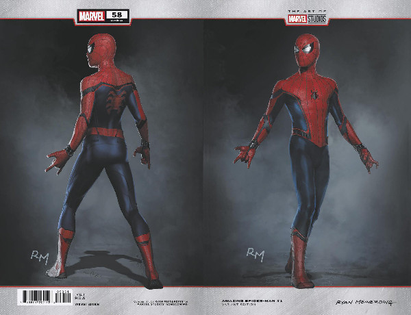 AMAZING SPIDER-MAN 58 RYAN MEINERDING WRAPAROUND MARVEL STUDIOS VARIANT