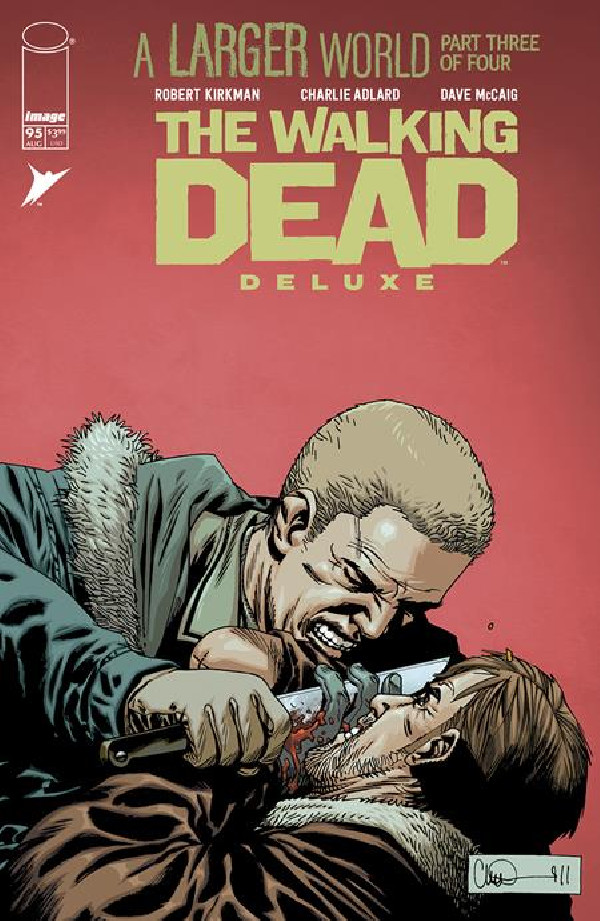 WALKING DEAD DELUXE 95 CVR B CHARLIE ADLARD & DAVE MCCAIG VAR