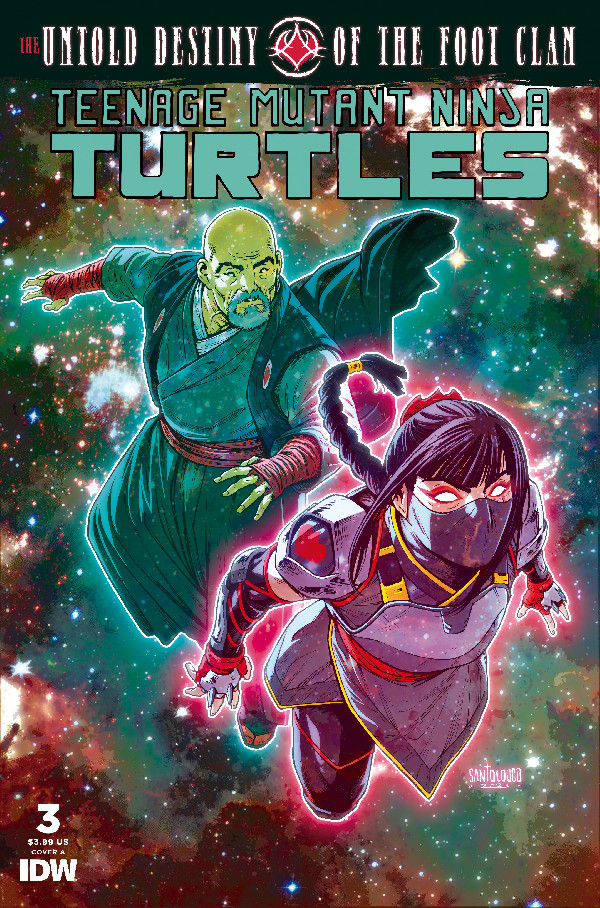 Teenage Mutant Ninja Turtles: The Untold Destiny of the Foot Clan 3 Cover A (Santolouco)