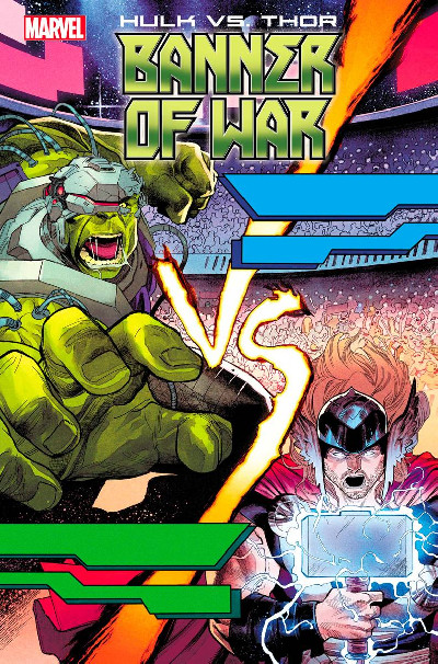 HULK VS THOR BANNER WAR ALPHA 1 COCCOLO VARIANT