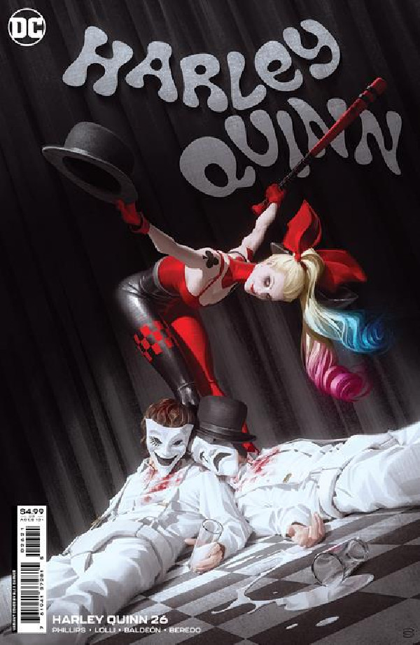 HARLEY QUINN 26 CVR B ALEX GARNER CARD STOCK VAR