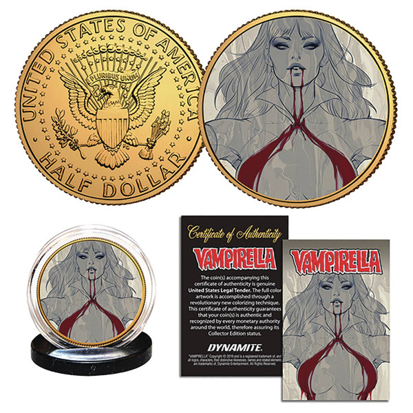 VAMPIRELLA LAU COLLECTIBLE COIN