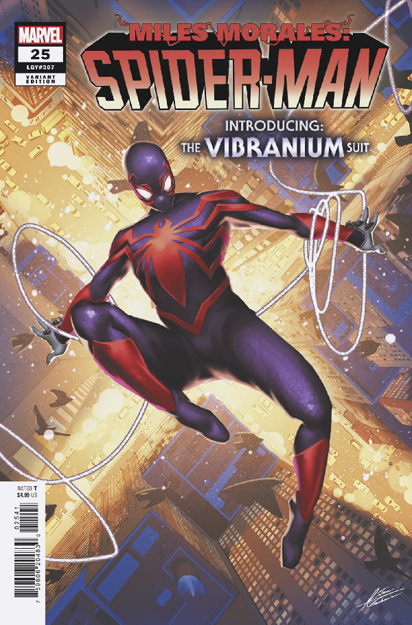 MILES MORALES: SPIDER-MAN 25 MANAHANINI NEW COSTUME VARIANT