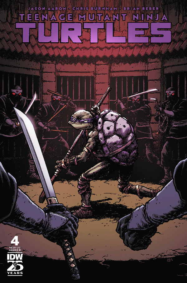 Teenage Mutant Ninja Turtles (2024) 4 Variant B (Burnham)