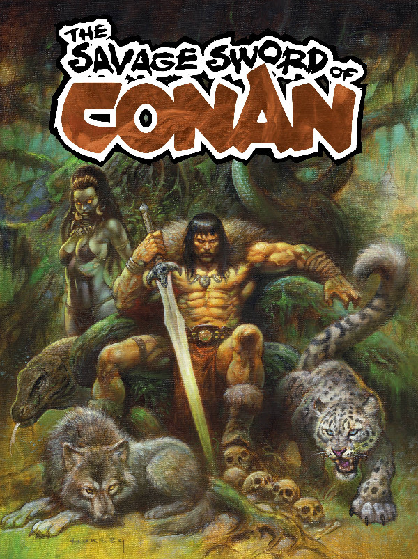 SAVAGE SWORD OF CONAN 7 CVR A HORLEY