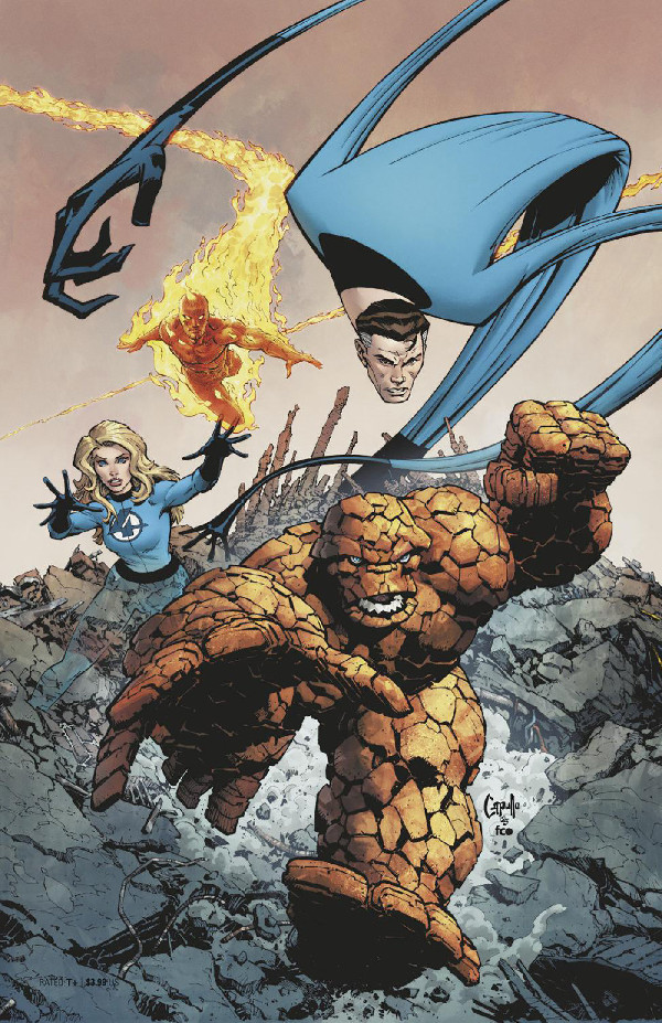 FANTASTIC FOUR 25 GREG CAPULLO VIRGIN VARIANT