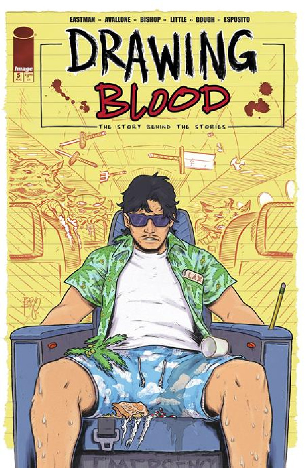 DRAWING BLOOD 5 (OF 12) CVR B BEN BISHOP VAR