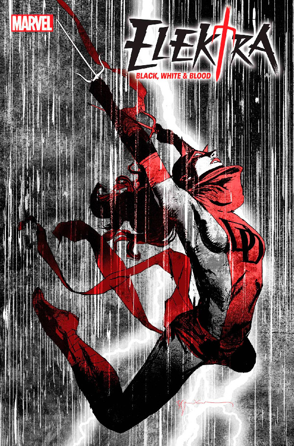 ELEKTRA BLACK WHITE BLOOD 1 (OF 4) SIENKIEWICZ VARIANT