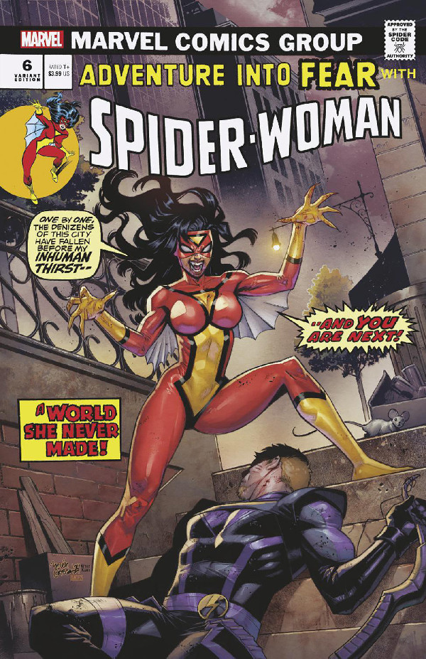 SPIDER-WOMAN 6 BELEN ORTEGA VAMPIRE VARIANT