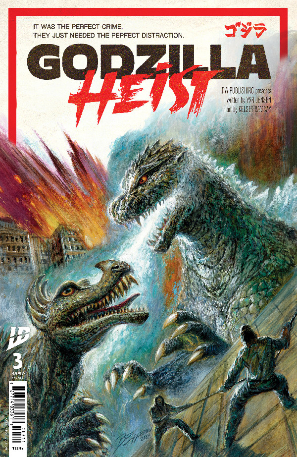 Godzilla: Heist 3 Cover A (Eggleton)