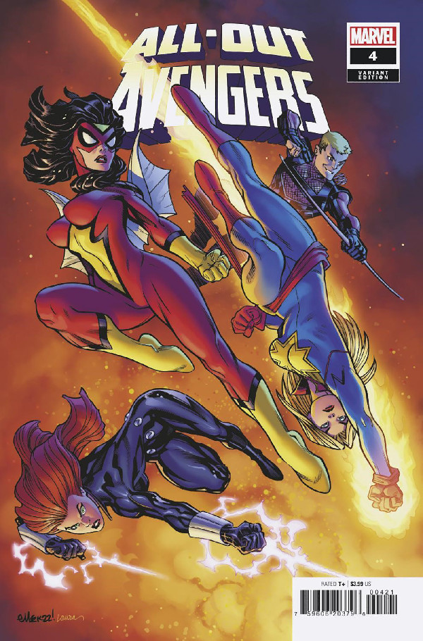 ALL-OUT AVENGERS 4 MCGUINNESS VARIANT