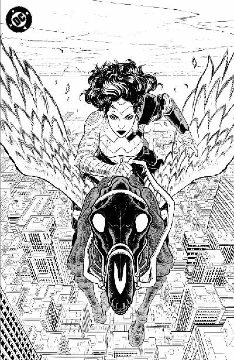 ABSOLUTE WONDER WOMAN NOIR EDITION 1 SHERMAN FOIL COVER