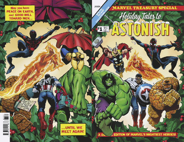 MARVEL HOLIDAY TALES TO ASTONISH 1 LEE GARBETT WRAPAROUND HOMAGE VARIANT