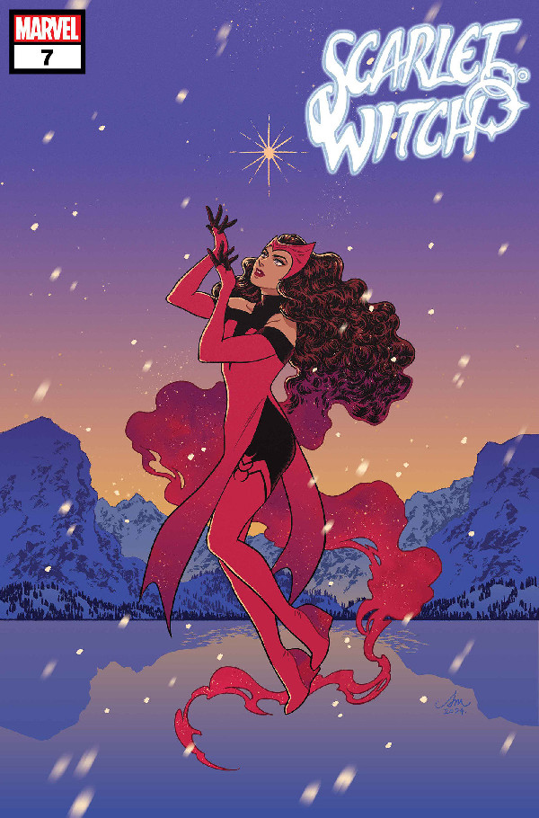 SCARLET WITCH 7 AUDREY MOK WINTER HOLIDAY VARIANT