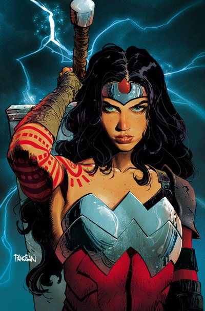 ABSOLUTE WONDER WOMAN 1 CVR F 1:25 DAN PANOSIAN CARD STOCK VARIANT