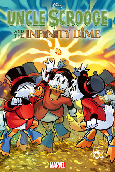 UNCLE SCROOGE AND THE INFINITY DIME 1 MIRKA ANDOLFO 2nd PRINTING VARIANT