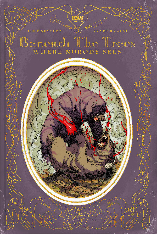 Beneath the Trees Where Nobody Sees 5 Variant B (Rossmo Storybook Variant)