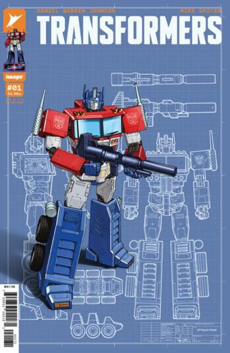 TRANSFORMERS 1 10th PRINTING CVR G EJ SU VARIANT