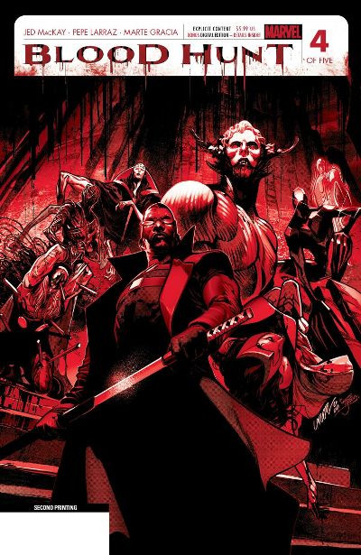 BLOOD HUNT: RED BAND 4 2nd PRINTING VARIANT