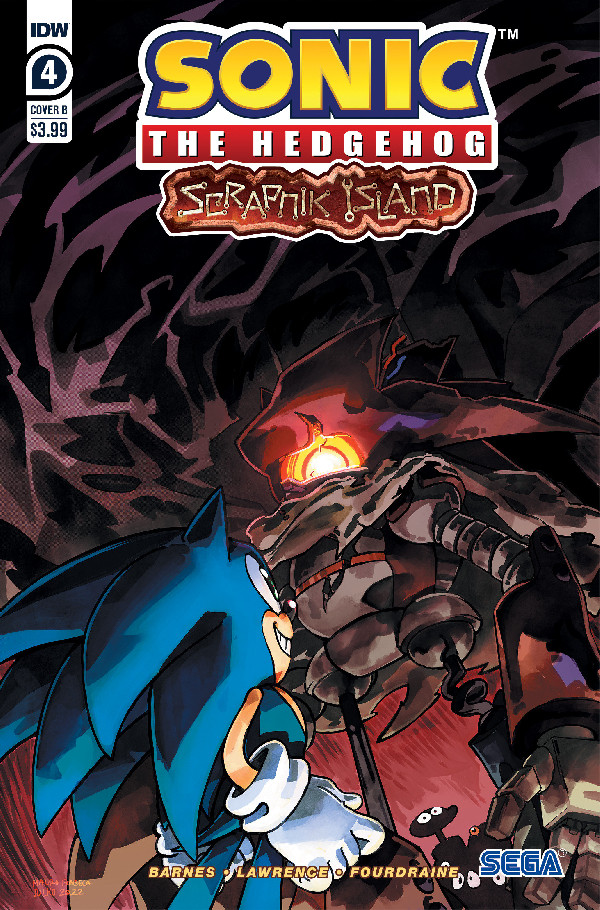 Sonic the Hedgehog: Scrapnik Island #4 Variant B (Fonseca)