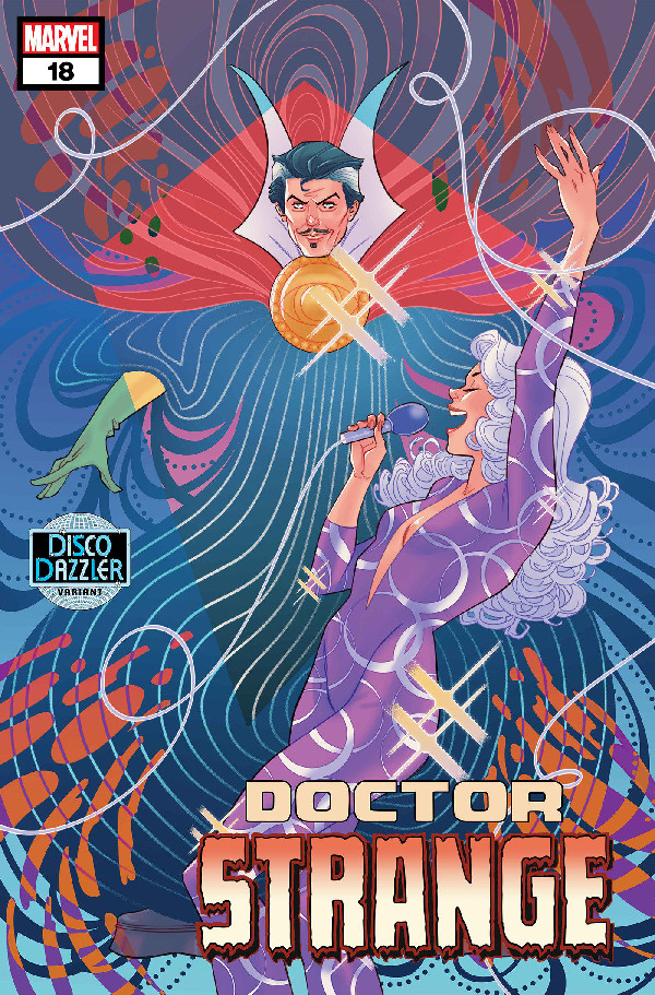 DOCTOR STRANGE 18 MARGUERITE SAUVAGE DISCO DAZZLER VARIANT