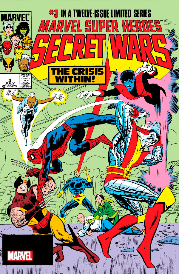 MARVEL SUPER HEROES SECRET WARS 3 FACSIMILE EDITION FOIL VARIANT