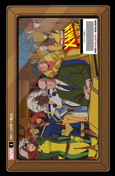 X-MEN '97 1 MARVEL ANIMATION 3RD PRINTING VARIANT