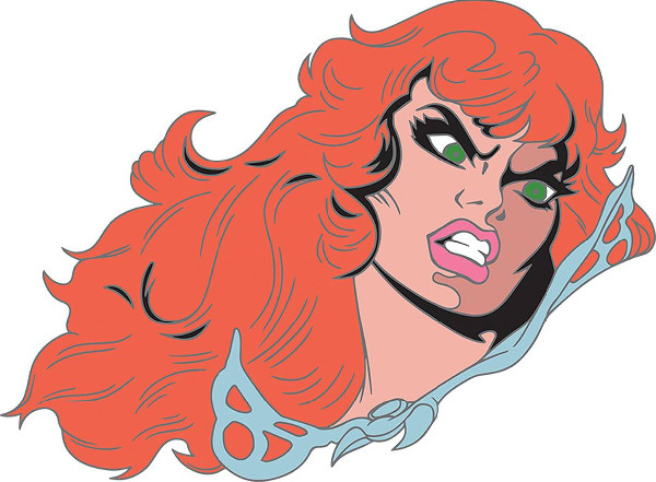 RED SONJA ENAMEL PIN