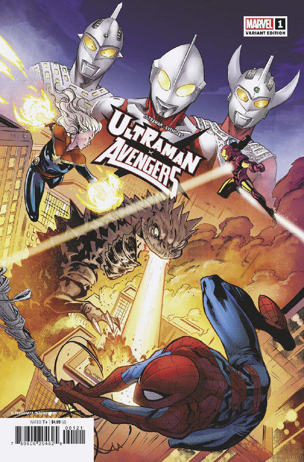 ULTRAMAN X THE AVENGERS 1 FRANCESCO MANNA VARIANT