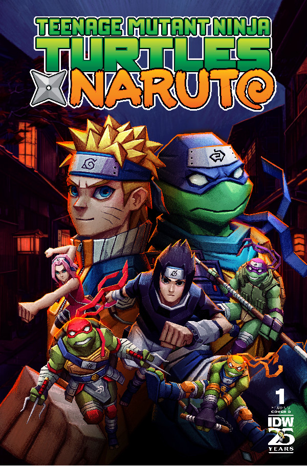 Teenage Mutant Ninja Turtles x Naruto 1 Variant D (Moncayo)