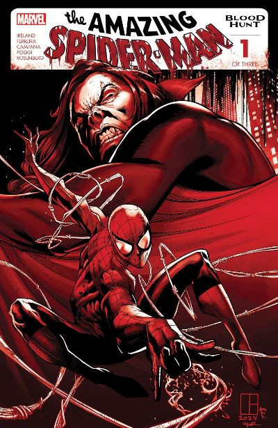 AMAZING SPIDER-MAN: BLOOD HUNT 1 BLOOD SOAKED 2nd PRINTING