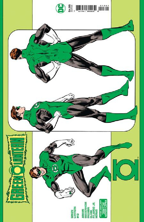 GREEN LANTERN 13 CVR D JOSE LUIS GARCIA-LOPEZ ARTIST SPOTLIGHT WRAPAROUND CARD STOCK VAR (ABSOLUTE POWER)