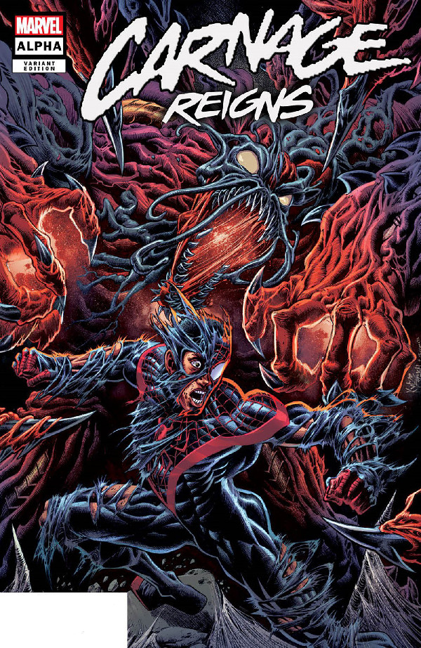 CARNAGE REIGNS ALPHA 1 KYLE HOTZ VARIANT