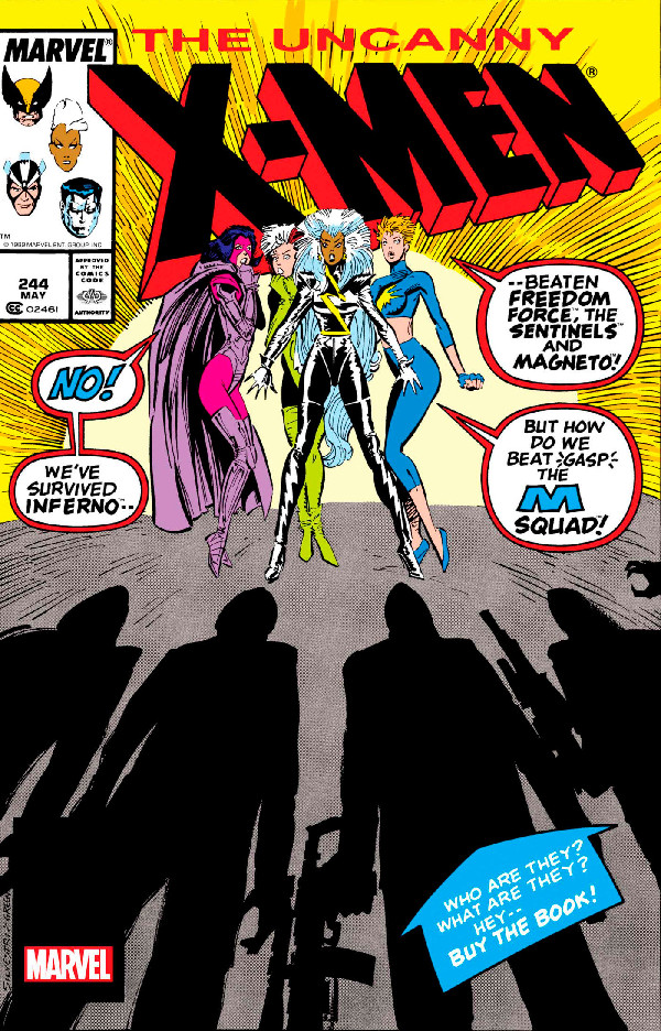 UNCANNY X-MEN 244 FACSIMILE EDITION