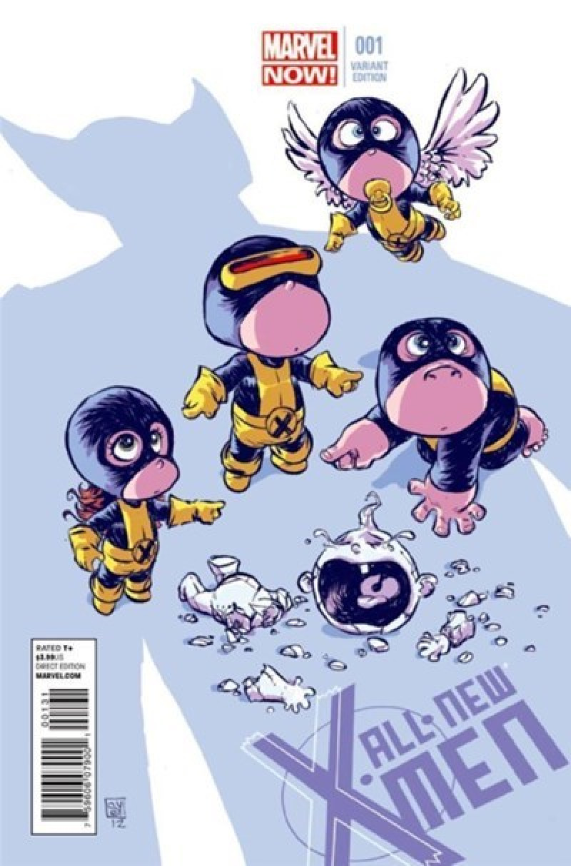 ALL NEW X-MEN 1 YOUNG BABY VARIANT